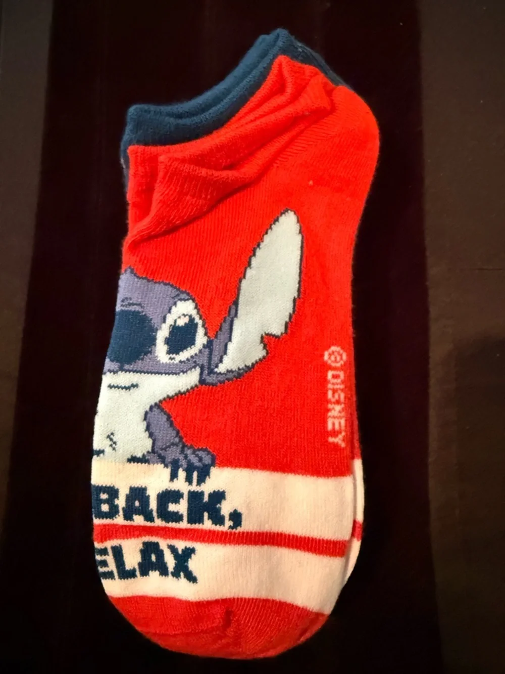 Disney Stitch No-Show Socks - 5 pairs